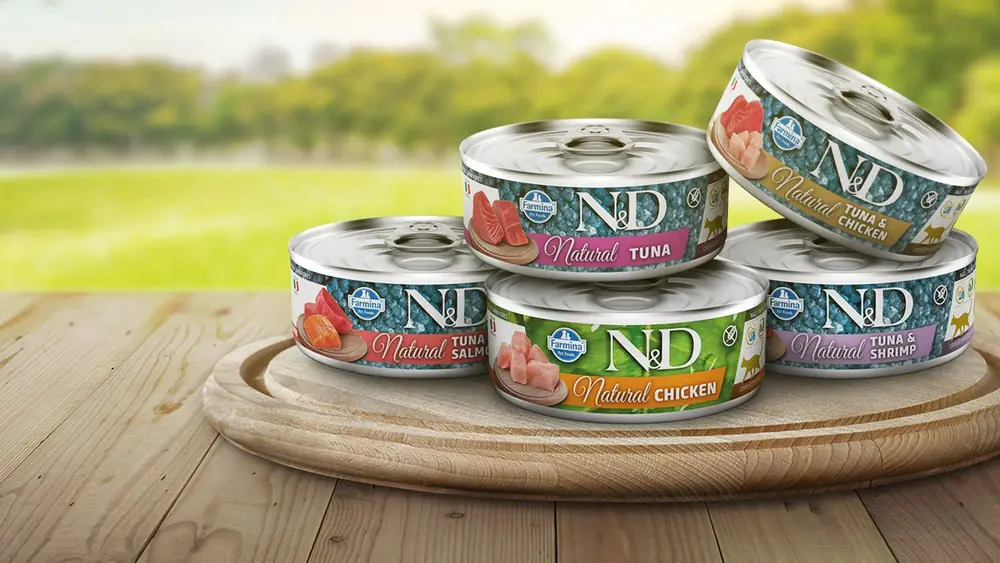 Latas N&D Natural